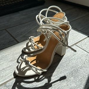 Like new! Schutz Lace up Heels